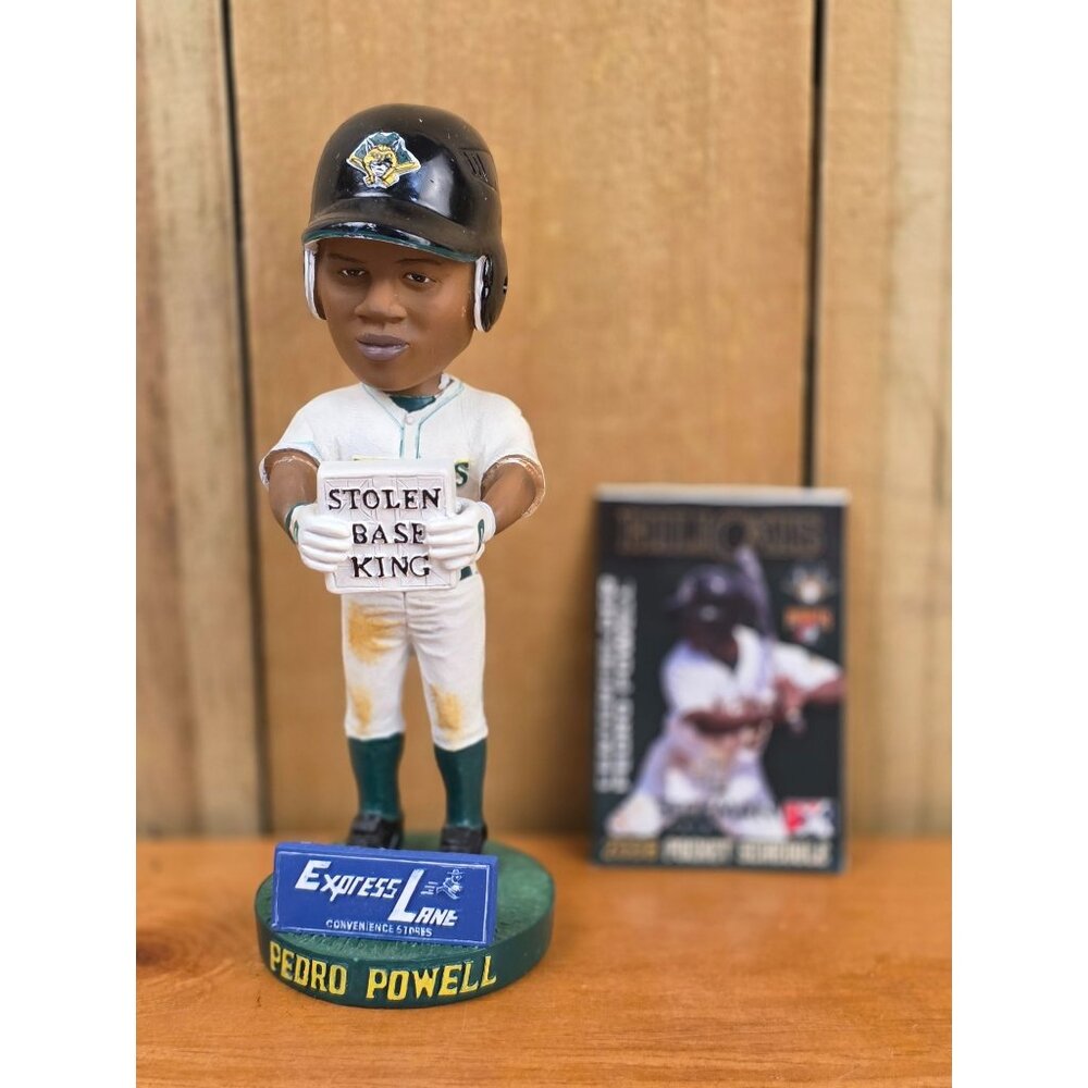 Pedro Powell 2008 Stolen Base King Bobblehead Figurine Collectible Display
